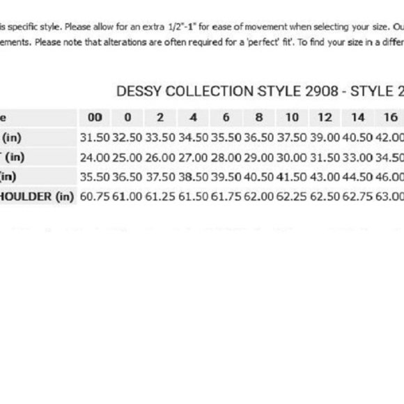 Dessy 2908..Full Length, V-Neck, Halter Chiffon Dress..Rose..Assorted Sizes..NWT - Picture 5 of 6